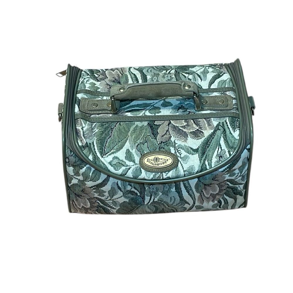 Destination Tapestry Duffle, Toiletry Travel,  Vintage